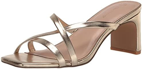 The Drop Women's Amelie Strappy Square Toe Heeled Sandal | Amazon (US)