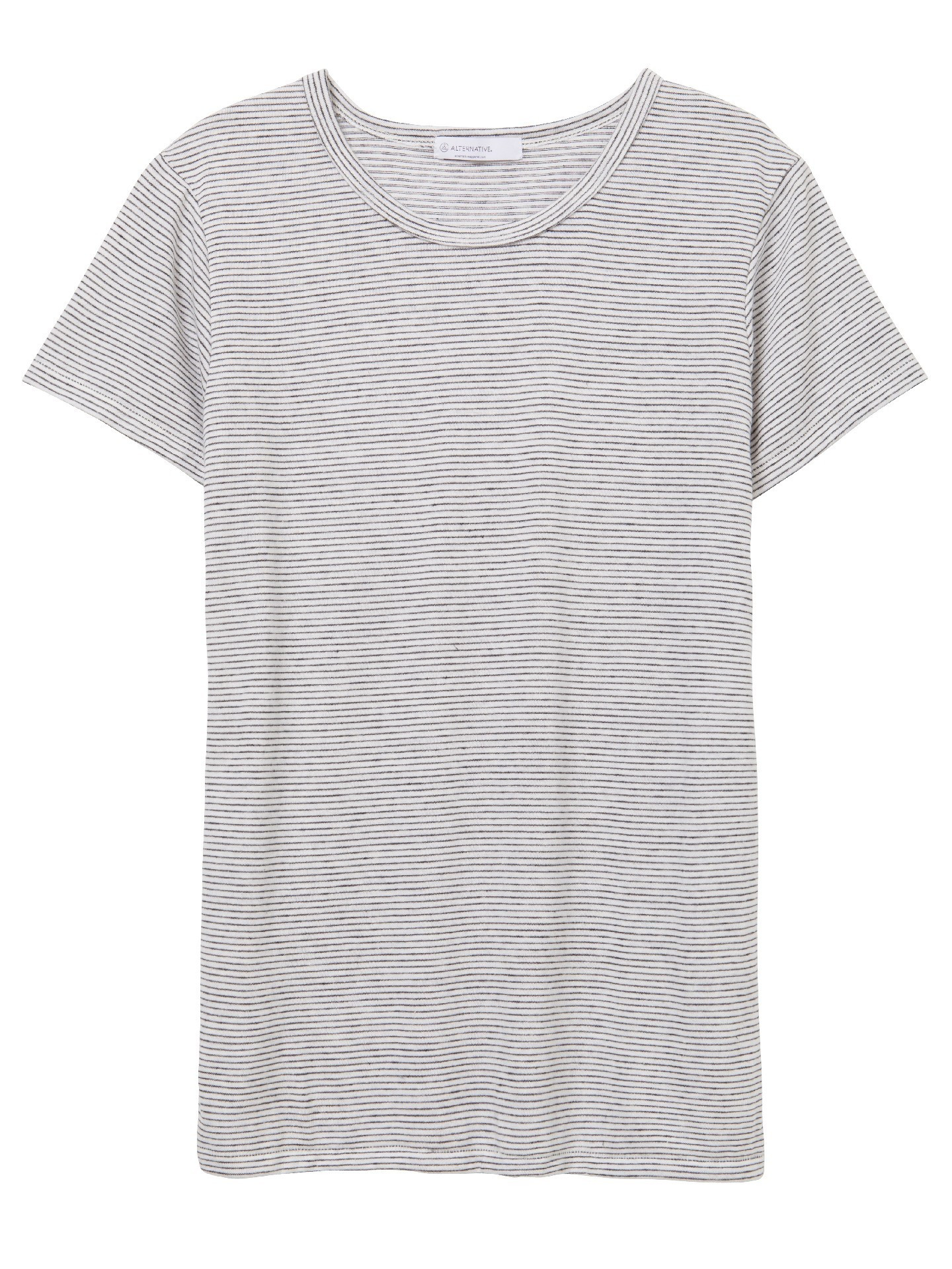 Ideal Striped Eco-Jersey T-Shirt | Alternative Apparel