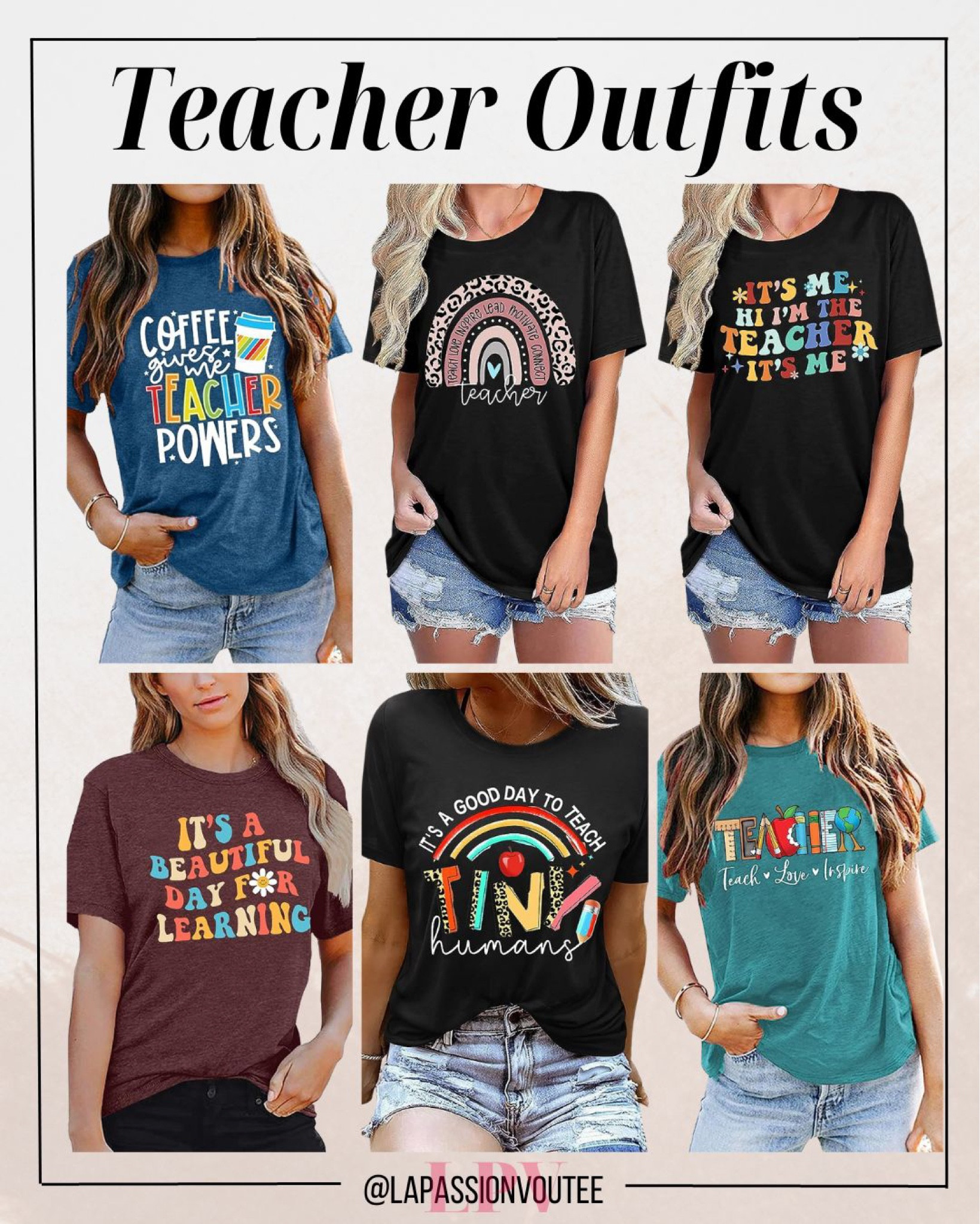 Back to school cute teacher t-shirts from Amazon

#LTKunder50 #LTKFind #LTKBacktoSchool