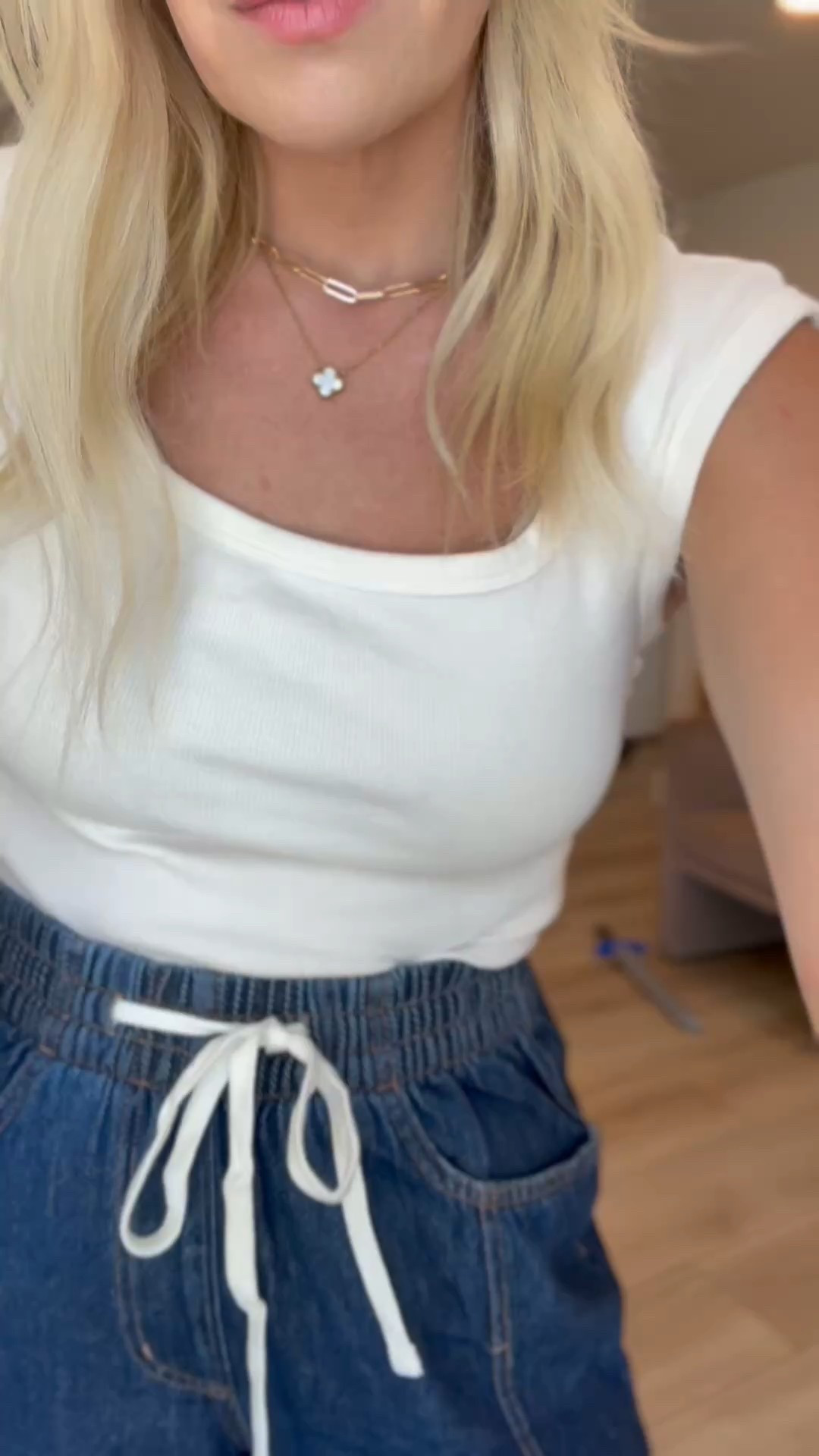 I love my target pull on pants! These are so comfortable, flattering, affordable, and come in tons of sizes and colors. This top is new to target and is so flattering and such a good basic! On sale for $19 right now!

#LTKFindsUnder50 #LTKFindsUnder100 #LTKSaleAlert