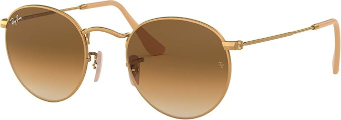 Ray-Ban Rb3447 Round Metal Sunglasses | Amazon (US)