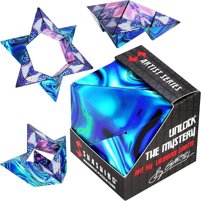 Shashibo Shape Shifting Box - Award-Winning STEM Fidget Toy with Strong Magnets - Fidget Cube Tra... | Amazon (US)