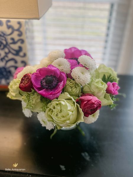 I recently created this floral arrangement using a vintage glass vase with a metal flower frog lid. I’m linking a new vase I found, plus several vintage options. 

#LTKFind #LTKhome #LTKunder50