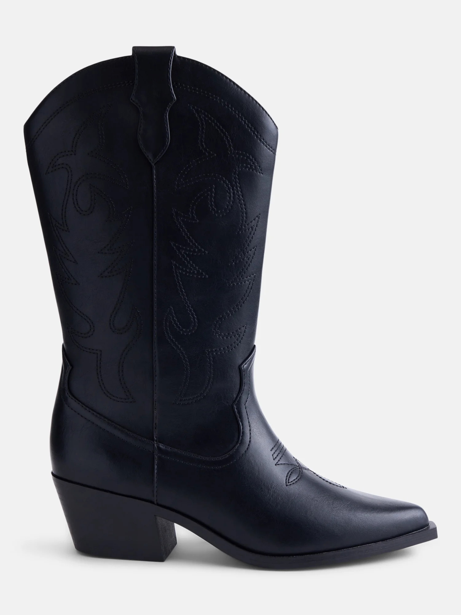 No Boundaries Women's Studded Cowboy Boots | Walmart (US)