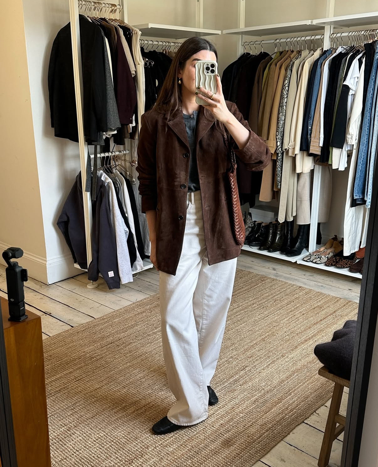 Life Lately: Spring OOTD styling chocolate brown suede blazer and white jeans for an effortless smart casual work vibe

#LTKstyletip #LTKAprilSpotlight #LTKspring
