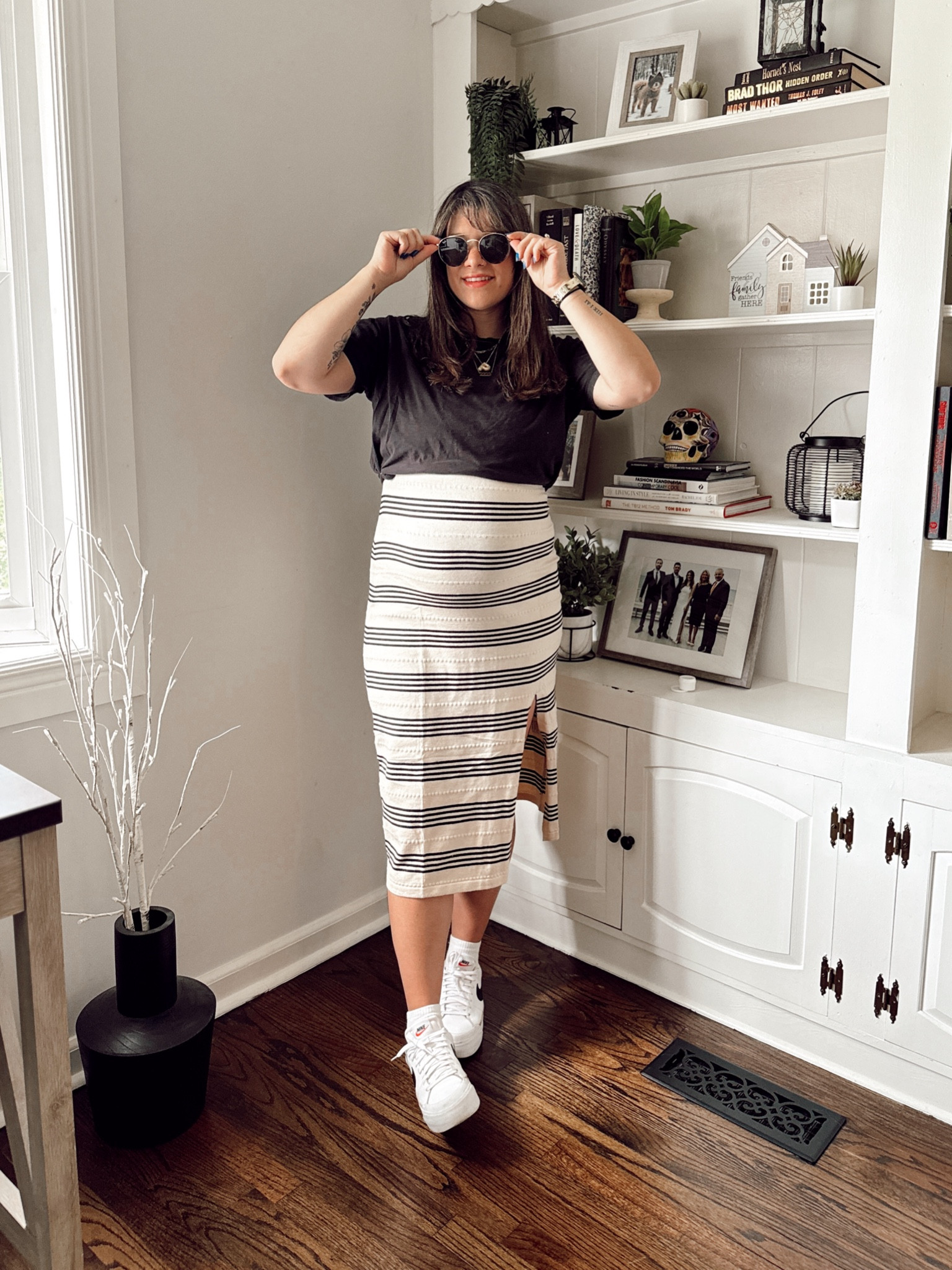 Bump style, non maternity, Amazon dress, preppy, sporty style, sneaker outfit, summer maternity outfit 

#LTKBump #LTKFindsUnder50 #LTKSeasonal