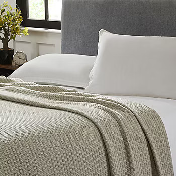 Modern Threads Cotton Thermal Blanket | JCPenney