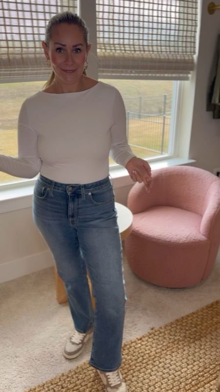 There’s not much I can’t do in these jeans 👖

Walk in them ✅
Wear them while bloated ✅
Sit cross-cross apple sauce ✅ 

Madewell Kick Crop denim jeans can be worn all year round, they’re the perfect everyday jean (dress them up or down) I wear a size 30 petite.

#LTKmidsize #LTKstyletip #LTKMostLoved