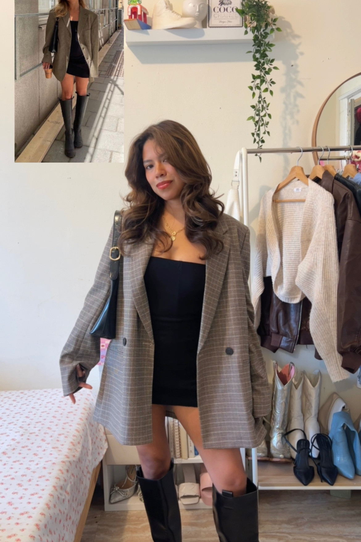 Blazer Pinterest recreation ☕️🍂  #LTKFashion 

#LTKstyletip #LTKunder100 #LTKSeasonal