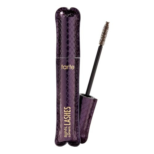 tarte lights, camera, lashes 4-in-1 mascara – Volume, Length, Curl & Conditioning for Fuller Looking Lashes, Smudge-Proof, Flake-Free, Longwear, Vegan & Cruelty Free | Amazon (US)
