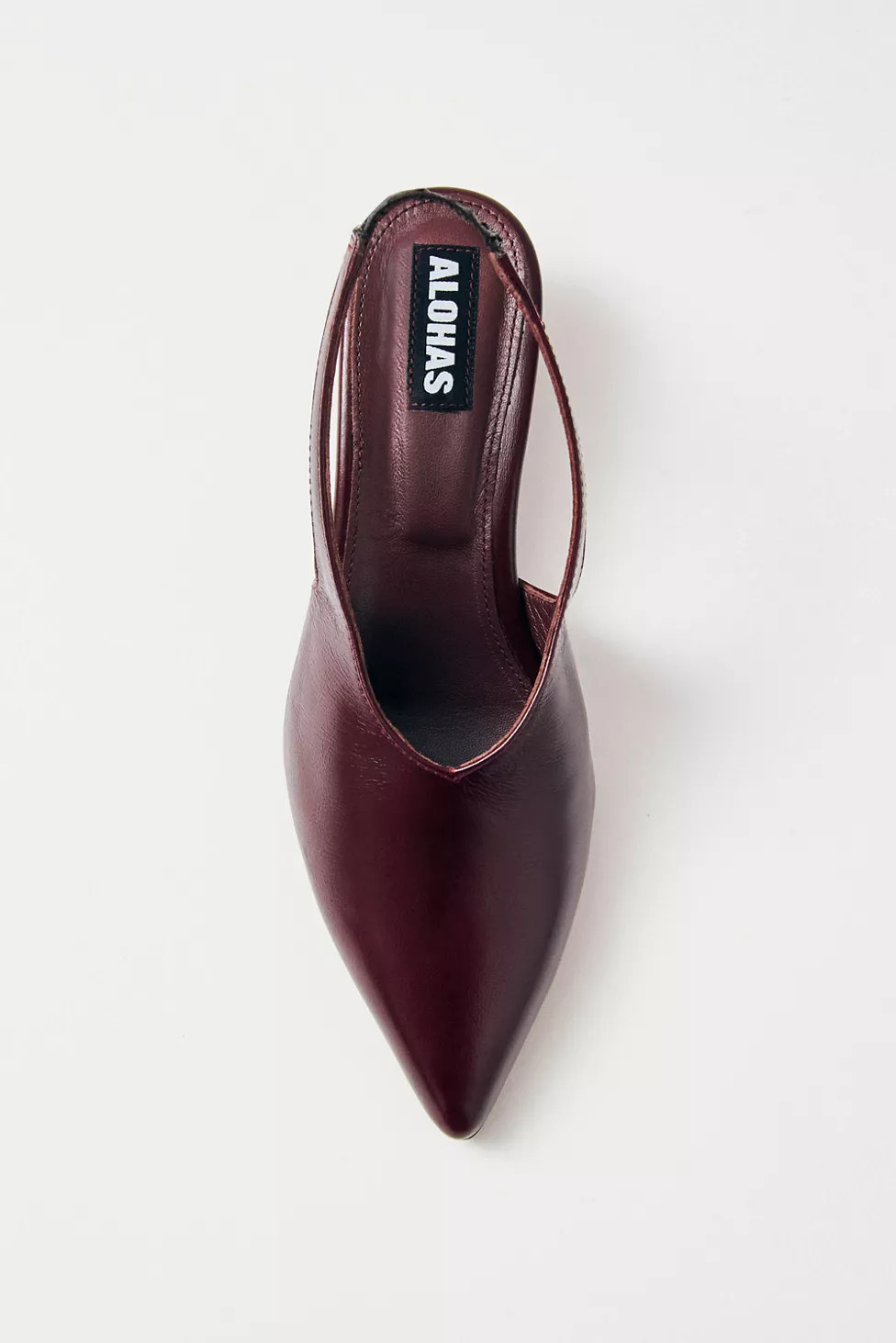 ALOHAS Eros Leather Slingback Kitten Heel | Urban Outfitters (US and RoW)