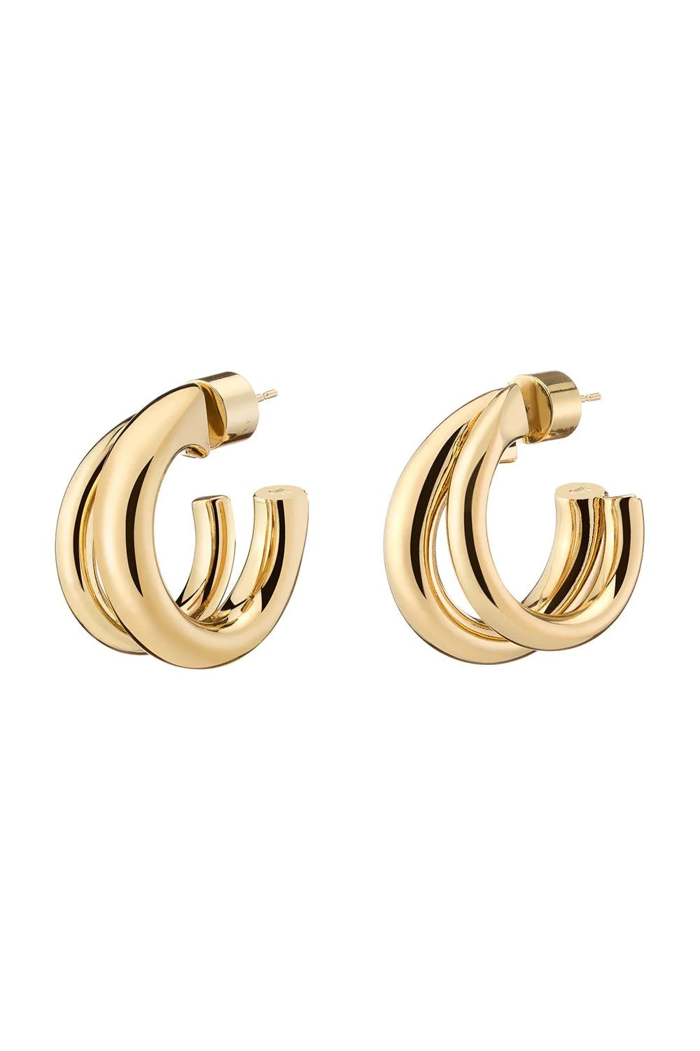 Double Huggie Earrings | Marissa Collections