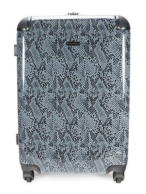 Pippa 24-Inch Snakeskin-Print Spinner Suitcase | Saks Fifth Avenue OFF 5TH