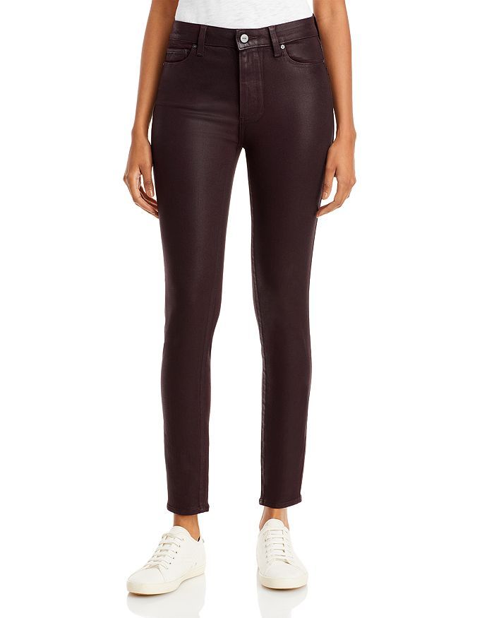 PAIGE
            
    
                    
                        Hoxton Coated Skinny Ankle J... | Bloomingdale's (US)