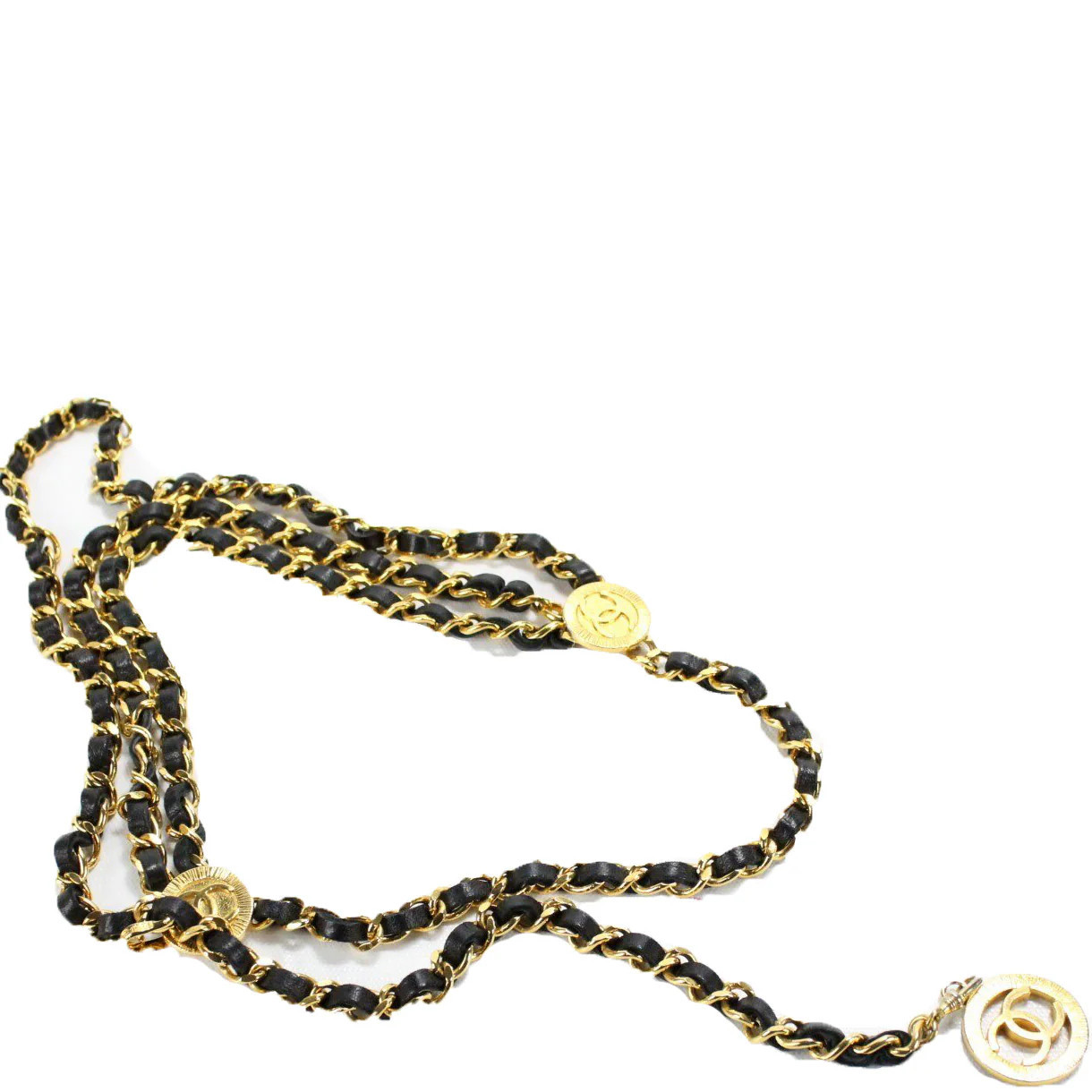 Belt Vintage Leather Chain | Keeks Designer Handbags