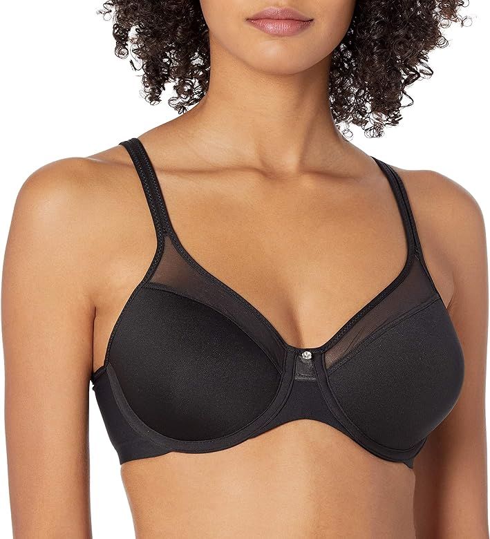 Bali Women's One Smooth U Ultra Light Illusion Neckline Underwire Bra, Black,38C at Amazon Women... | Amazon (US)