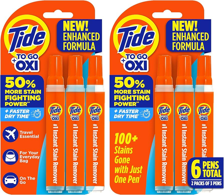 Tide Pen Stain Remover for Clothes, To Go Pen, Instant Stain Remover Pen & Spot Cleaner, Portable... | Amazon (US)