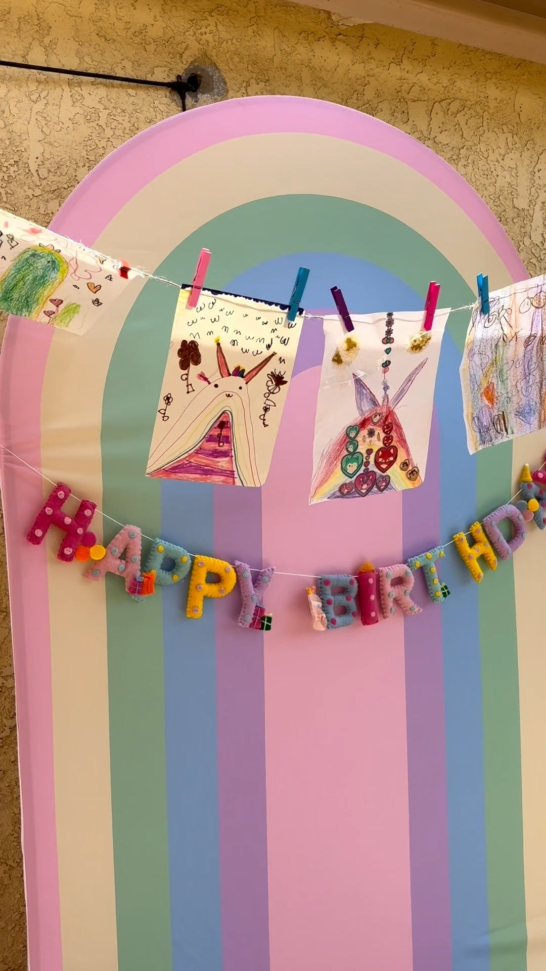 One of our favorite little party hacks lately ✨ These DIY backdrops take less than 15 minutes, look so beautiful, and save us from spending $$$ every birthday. 

We’ve been using them nonstop since discovering them last year.

#birthdaypartyideas #DIY #rainbowparty #momhack #diybackdrop

#LTKKids #LTKmomlife #LTKBaby