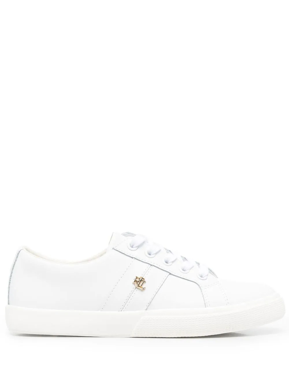 Lauren Ralph Lauren Janson low-top Sneakers | White | FARFETCH UK | Farfetch Global