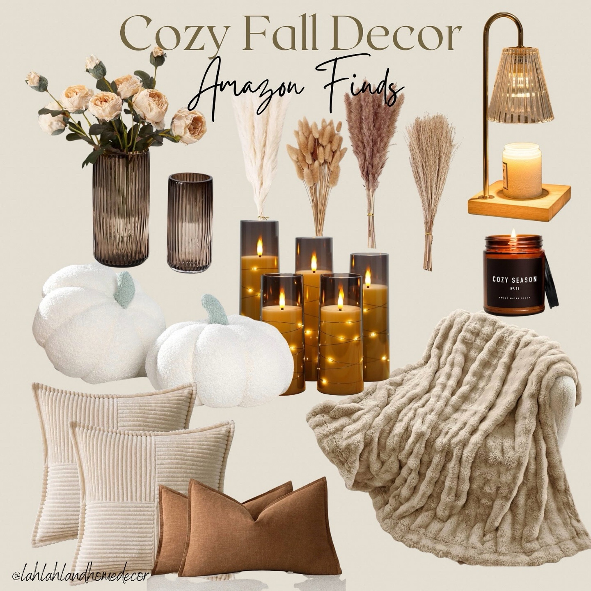 Cozy Fall Deals from Amazon! candle | pumpkin pillow | throw blanket | toss pillow | neutral home decor trend | vase 

#LTKFindsUnder50 #LTKSeasonal #LTKFallSale