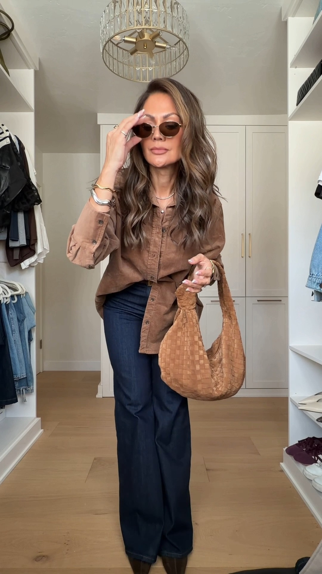 Corduroy has entered the chat 🤎 This oversized button-up paired with dark-wash denim is such an easy, elevated outfit for fall. The rich tones and textures make the entire look!
Shirt / snalll (has an oversized fit)
Jeans /26

#LTKootd #LTKgrwm #LTKU