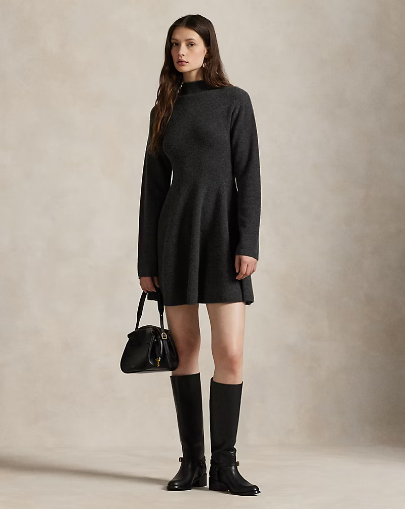 Cashmere Rollneck Jumper Dress | Ralph Lauren (UK)