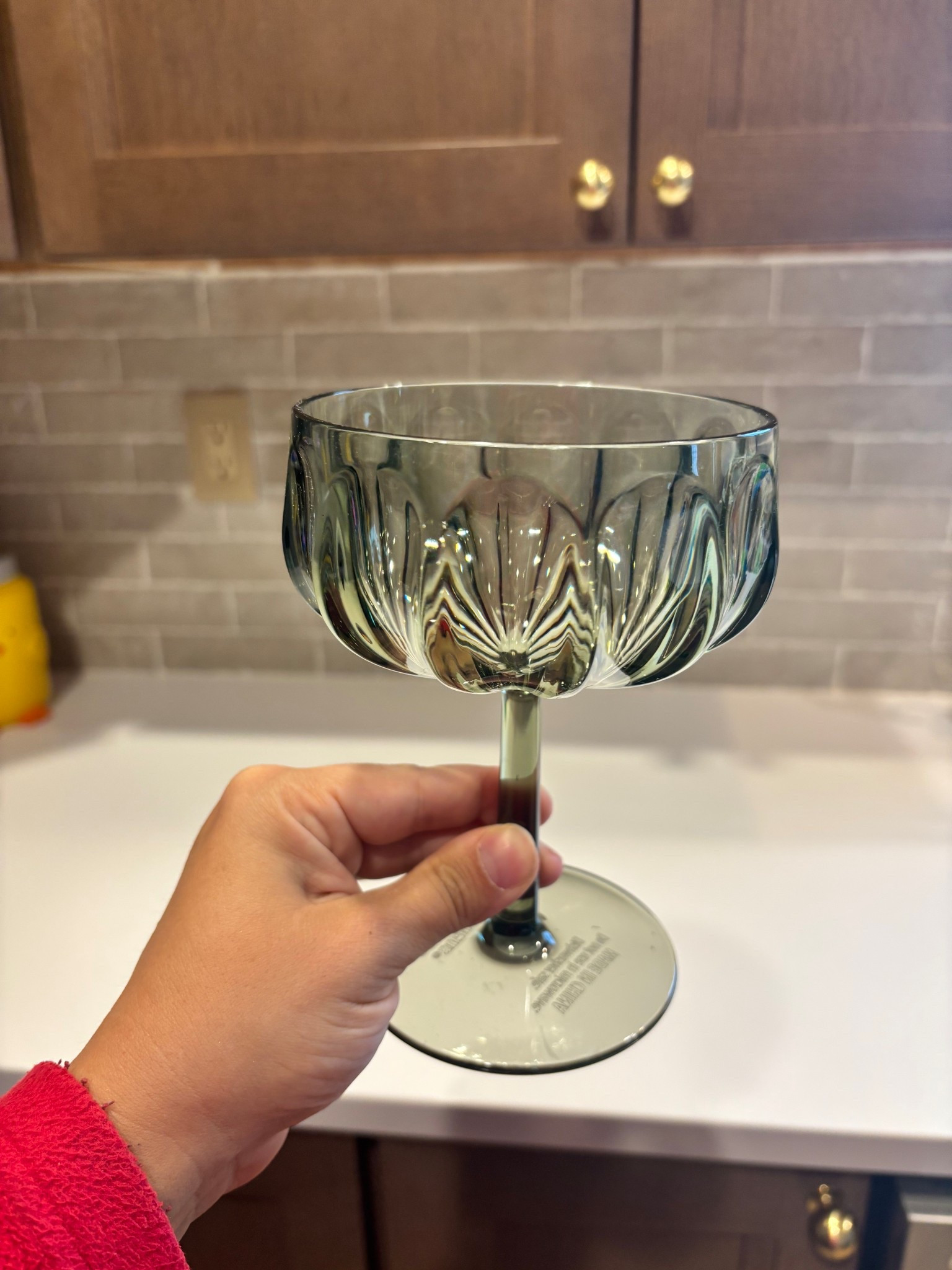 Green melamine coupe glasses for Walmart for outdoor dining 
Summer pool party drinks 
Kitchen renovation 
Brass knobs for kitchen hardware 

#LTKSeasonal #LTKFindsUnder50 #LTKHome