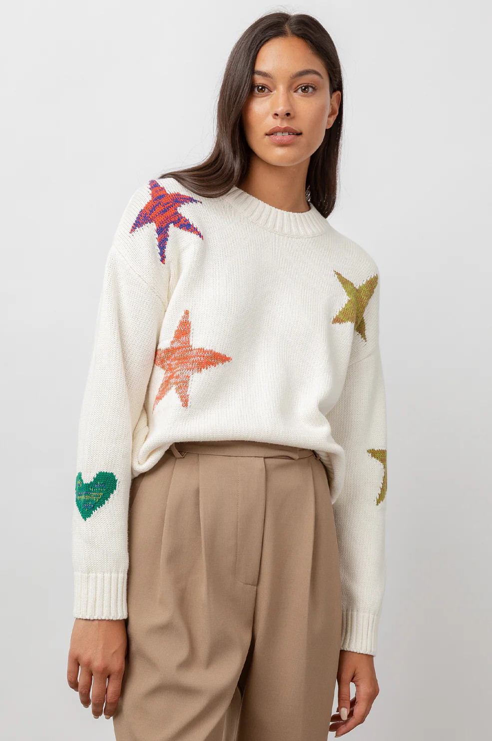 ZOEY - IVORY RAINBOW STARS | Rails