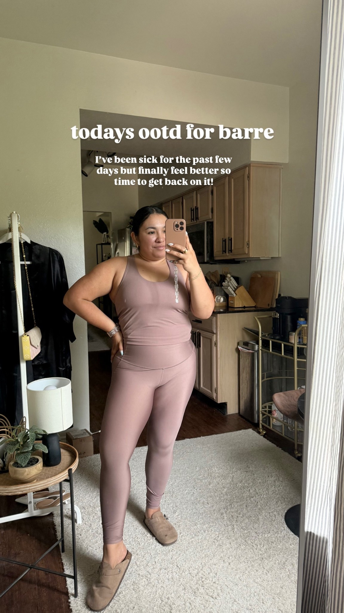 Ootd for barre

Workout set, matching workout set, cute workout set

#LTKMidsize #LTKActive #LTKFindsUnder50