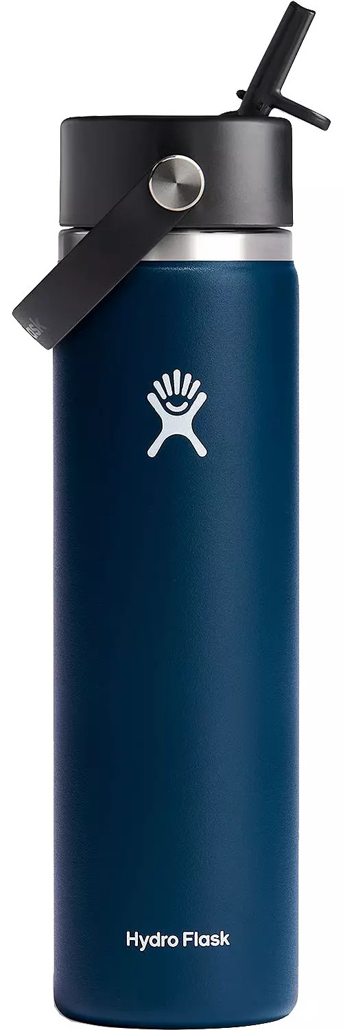 Hydro Flask 24 oz. Wide Mouth Bottle with Flex Straw Cap | Dick's Sporting Goods