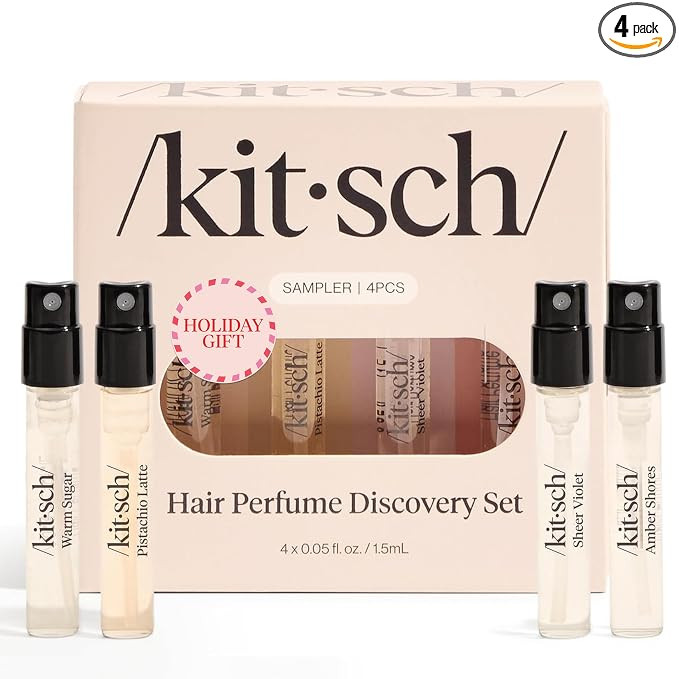 Kitsch Hair Perfume For Women (Discovery Set) - Pistachio Latte, Warm Sugar, Sheer Violet & Amber... | Amazon (US)