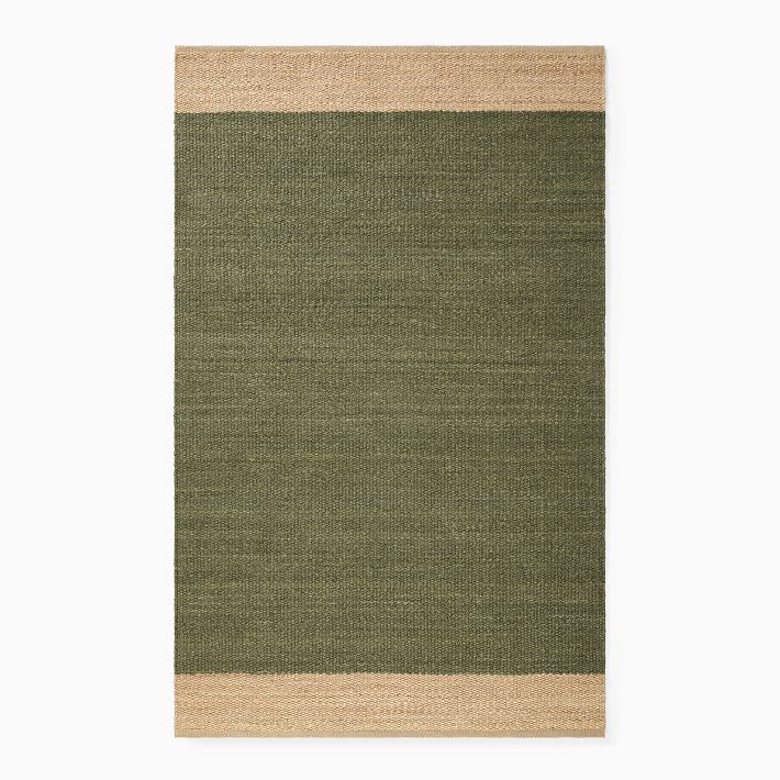 Bordered Jute Rug | West Elm (US)