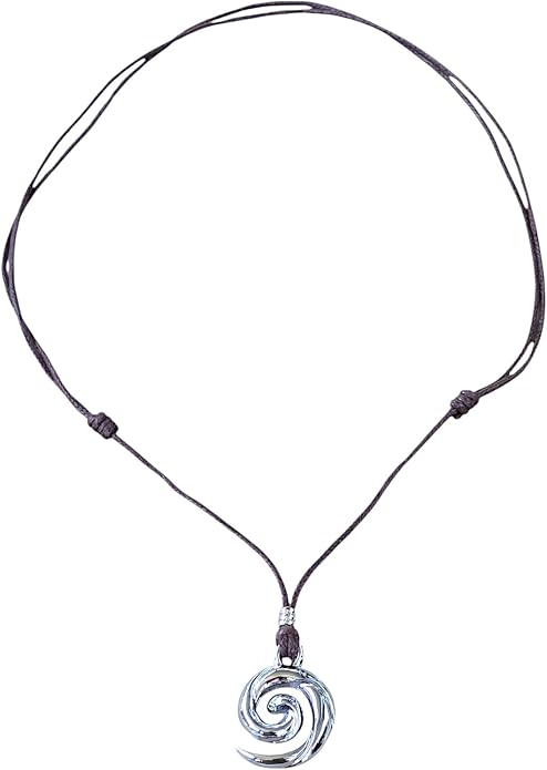 BlueRica Tribal Pendant on Adjustable Black Cord Necklace | Amazon (US)
