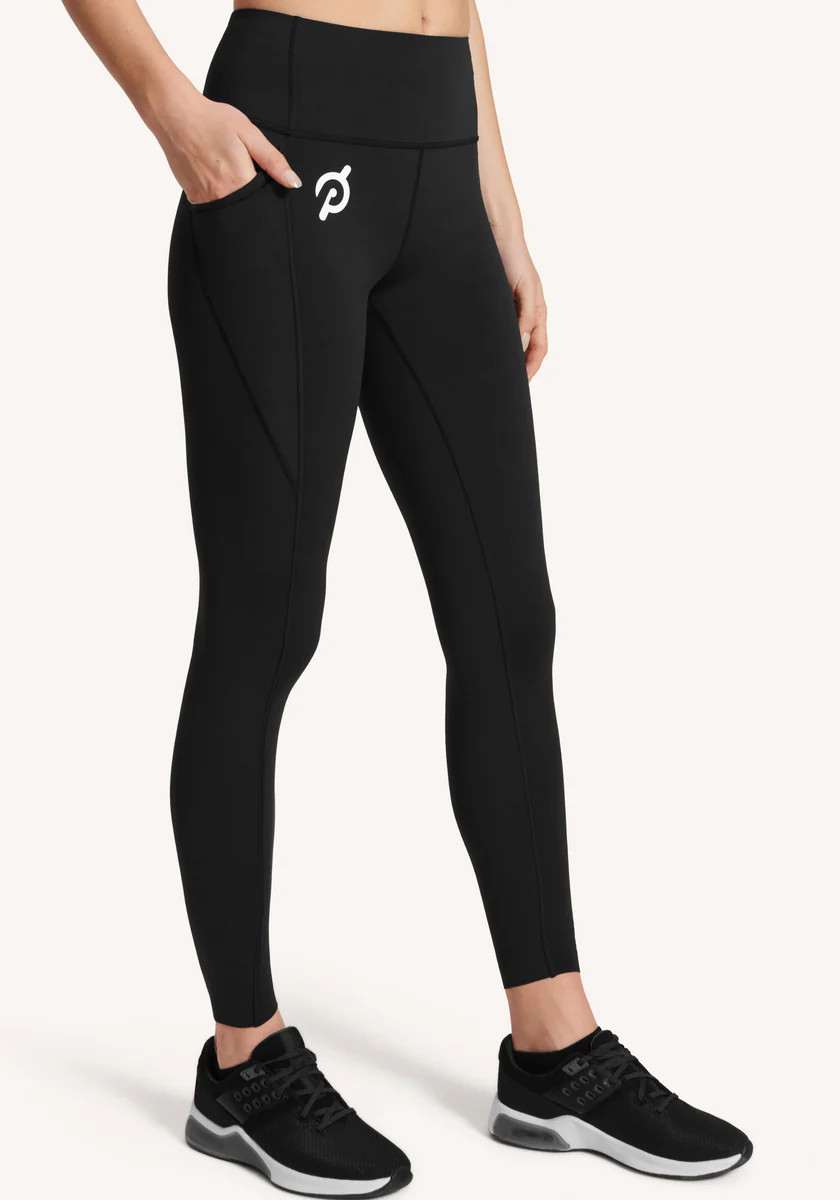 Essential High Rise 2501D Tulip Hem Pocket Legging | Peloton Apparel