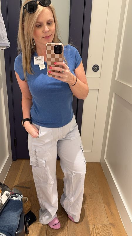 Full American Eagle outfit!! New wide leg cargo pants. 

#LTKSpringSale #LTKsalealert #LTKfindsunder50