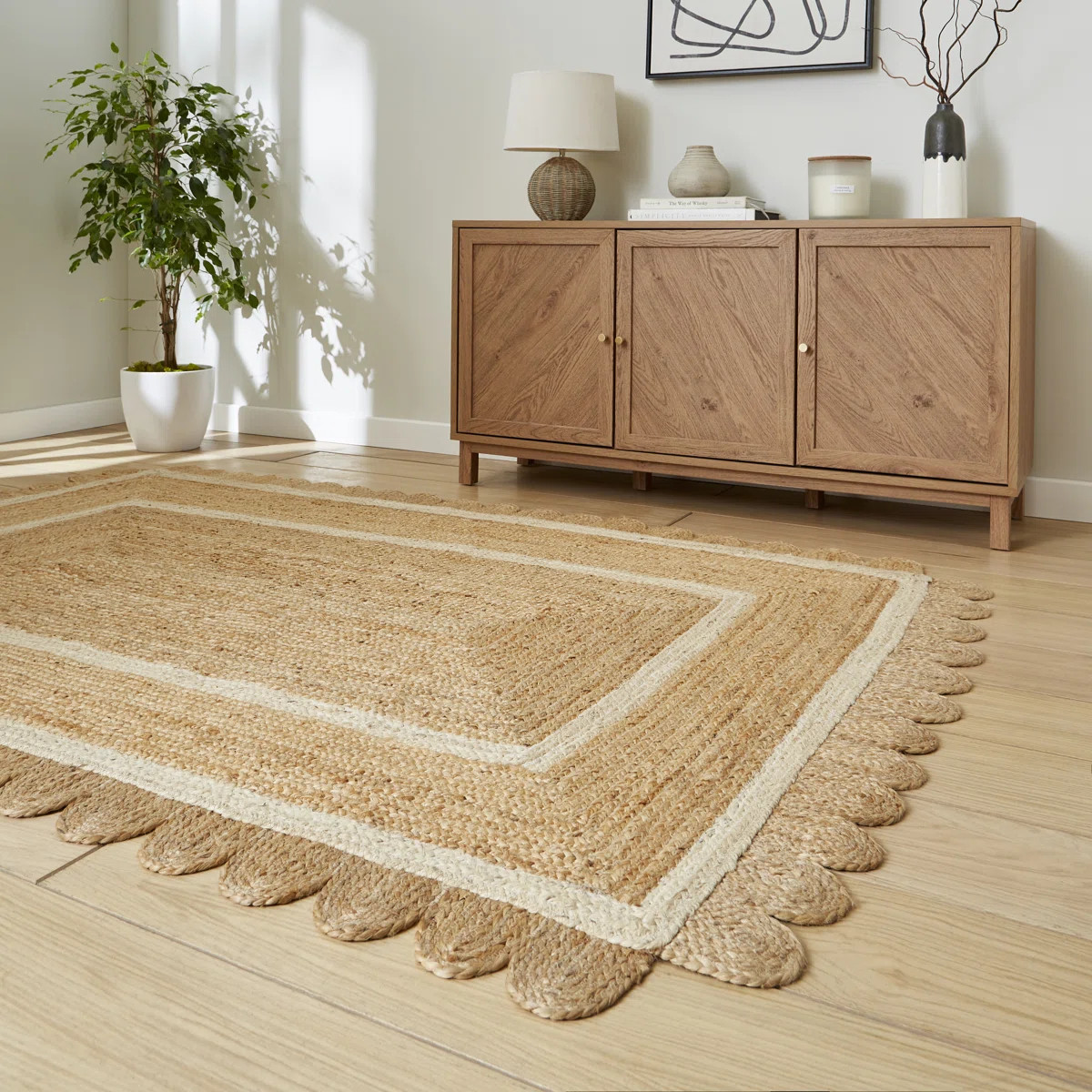 Hand Woven Area Rug | Wayfair UK