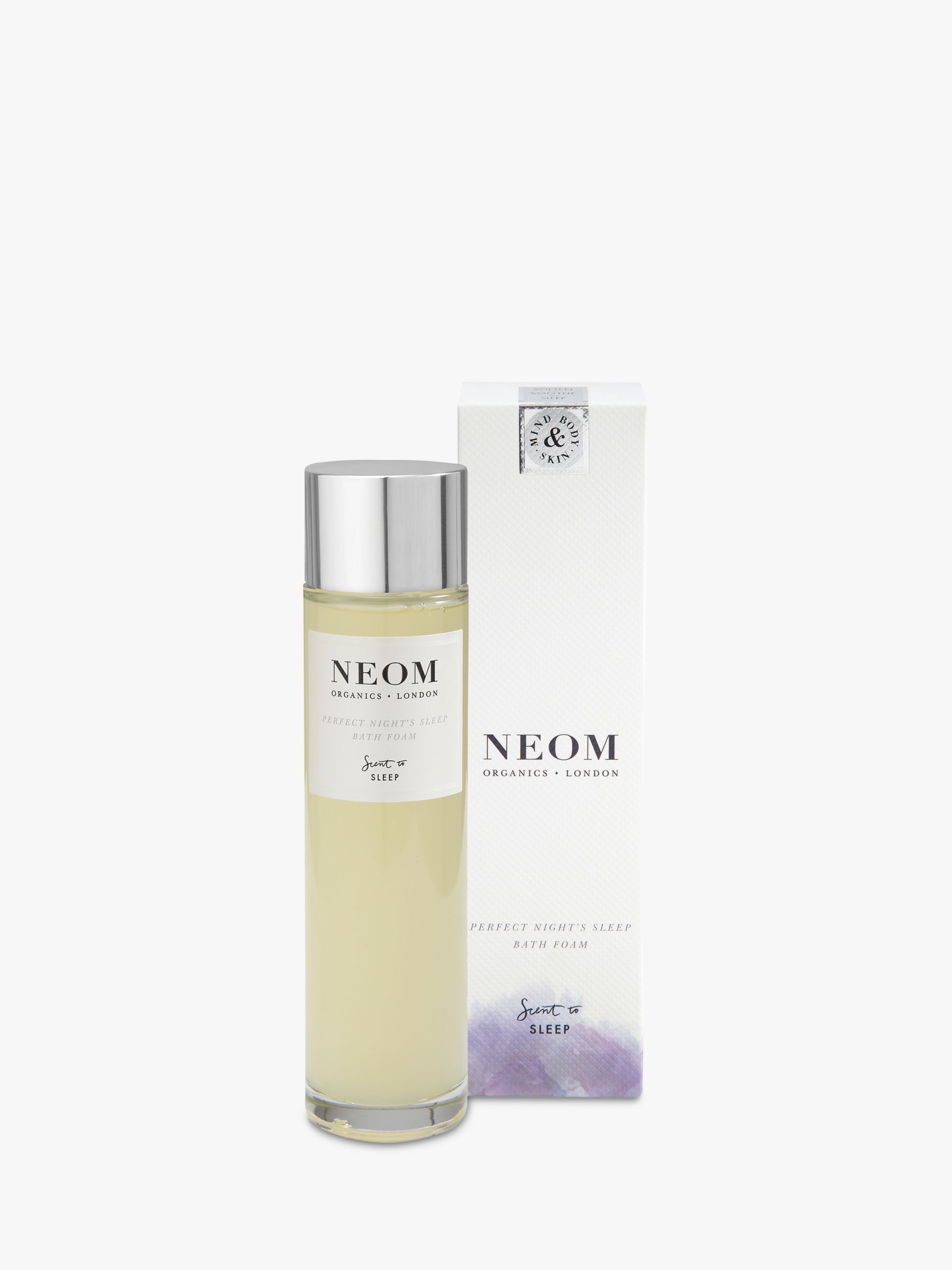 Neom Organics London Perfect Night's Sleep Bath Foam, 200ml | John Lewis (UK)