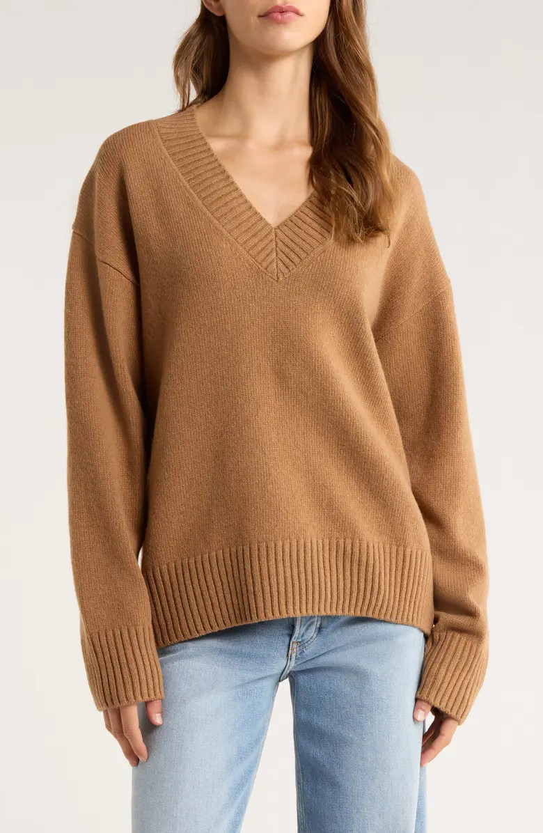 Reformation Jadey Oversize Cashmere Sweater | Nordstrom | Nordstrom