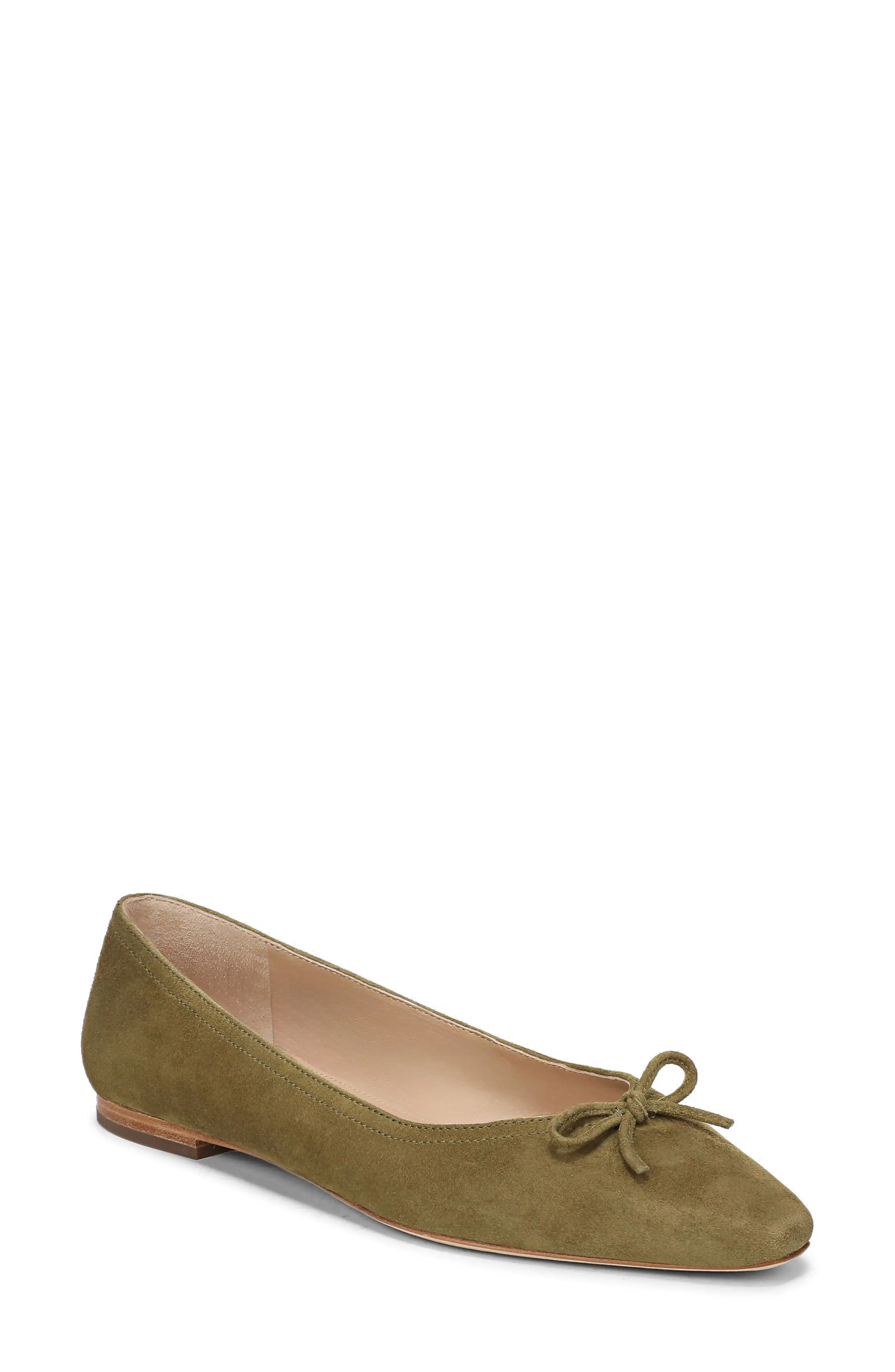 Veronica Beard Cailey Ballet Flat in Espresso at Nordstrom, Size 9 | Nordstrom