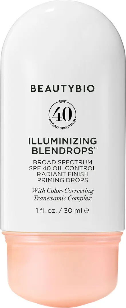 BeautyBio Illuminizing Blendrops™ Broad Spectrum SPF 40 Priming Drops | Nordstrom | Nordstrom