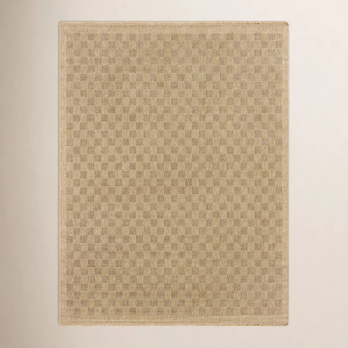 Abbie Machine Woven Checkered Area Rug | Wayfair North America