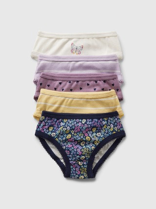 Toddler Organic Cotton Bikini Briefs (5-Pack) | Gap (CA)