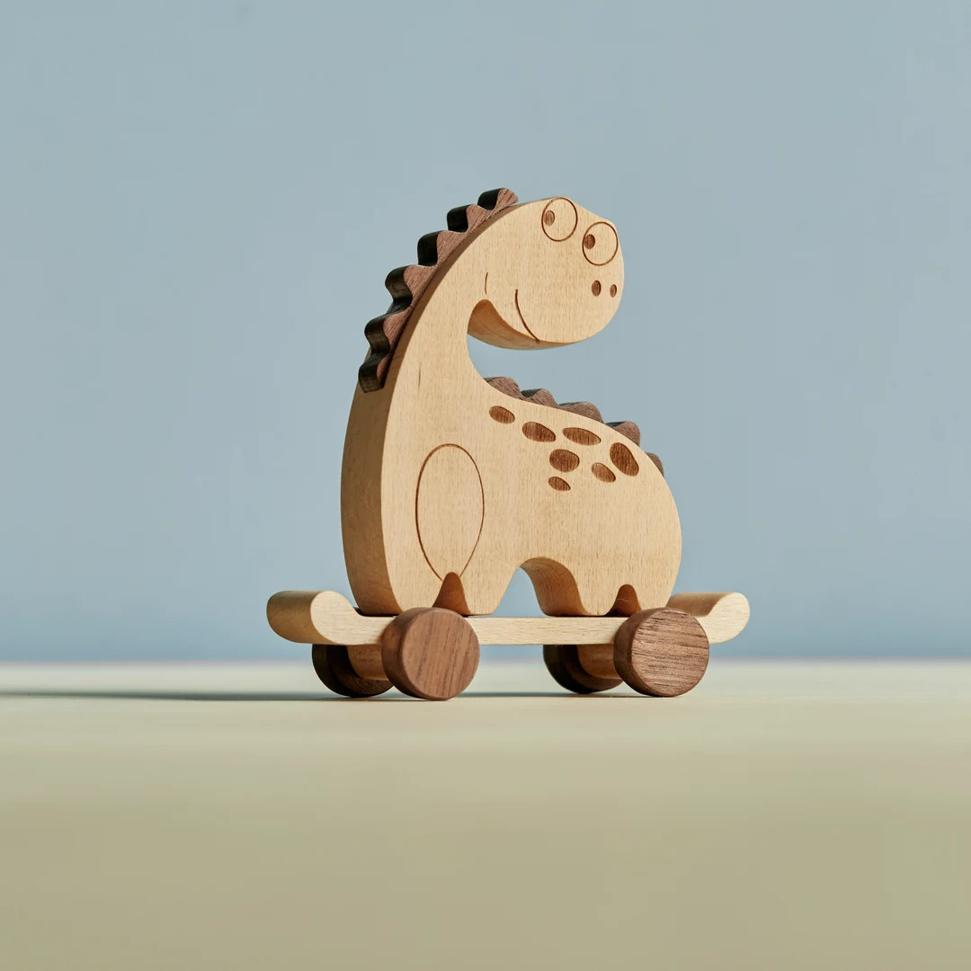 Supper Skateboard Dinosaur A Supper Cool Wooden Toy Gift for - Etsy | Etsy (US)