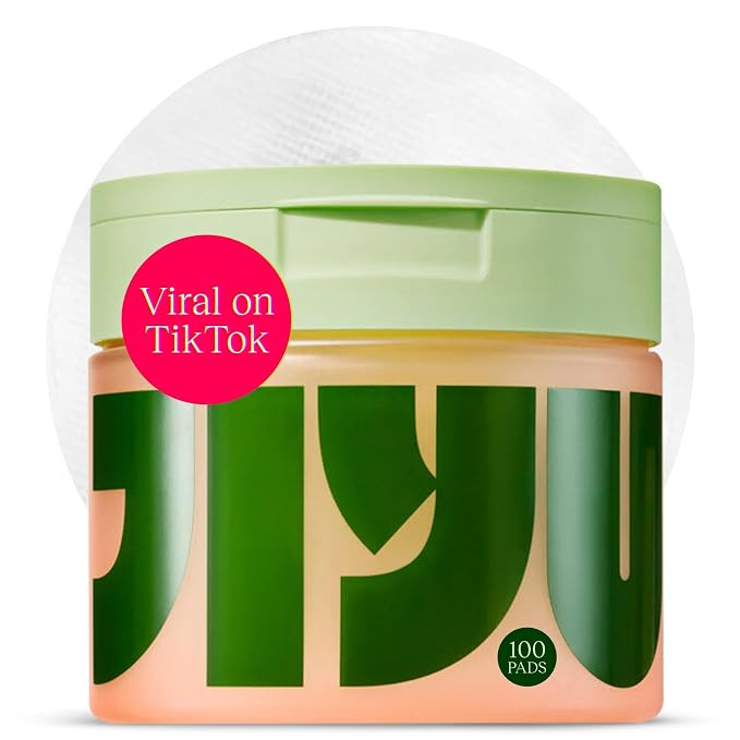 JIYU Toner Pads - Korean Skincare for Dark Spots, Wrinkles & Dull Skin - Hydrating Facial Treatme... | Amazon (US)