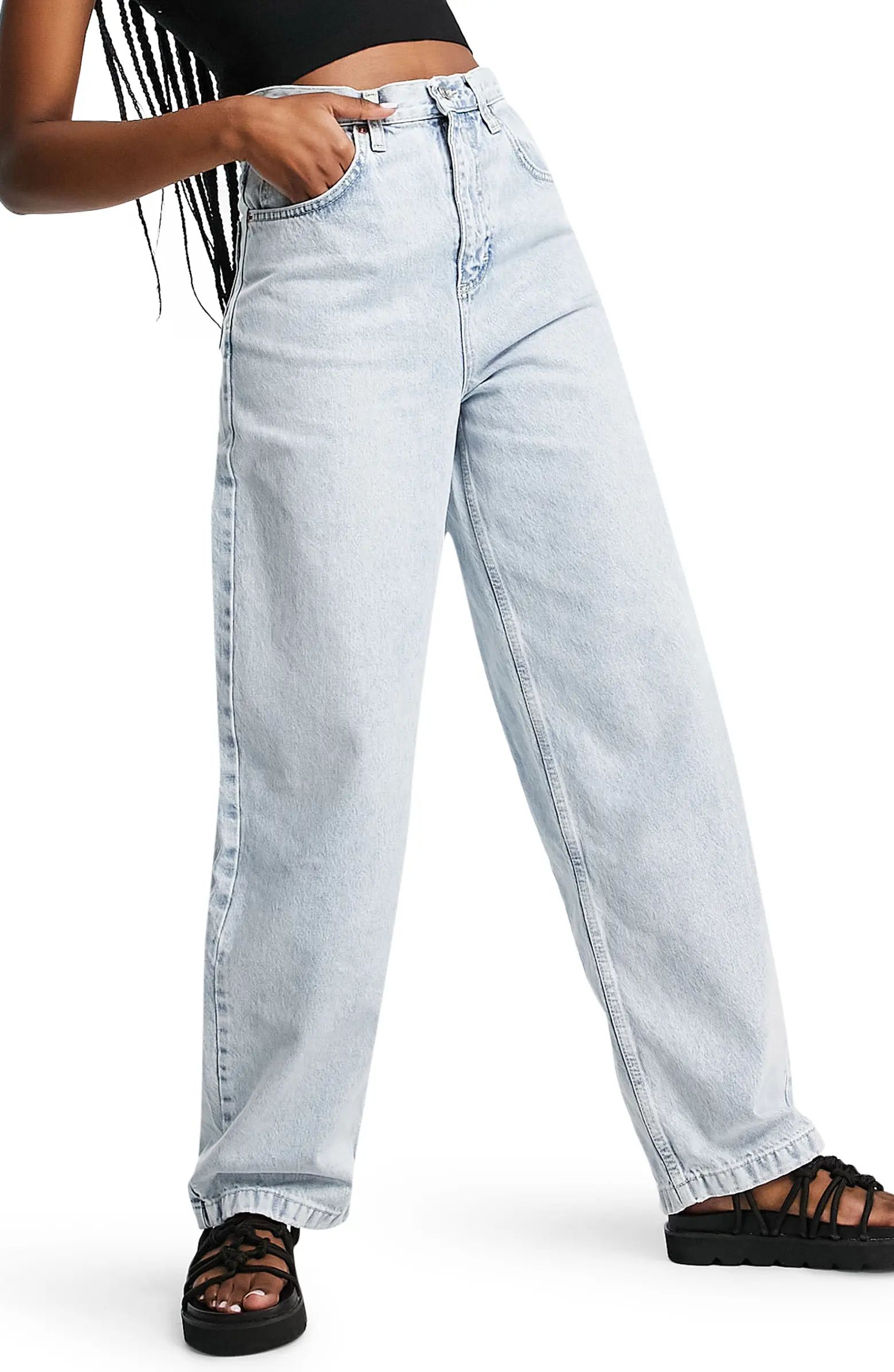 Topshop High Waist Baggy Jeans | Nordstrom | Nordstrom