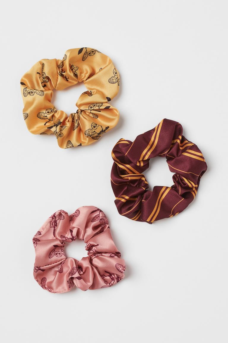 3-pack Printed Scrunchies | H&M (US + CA)