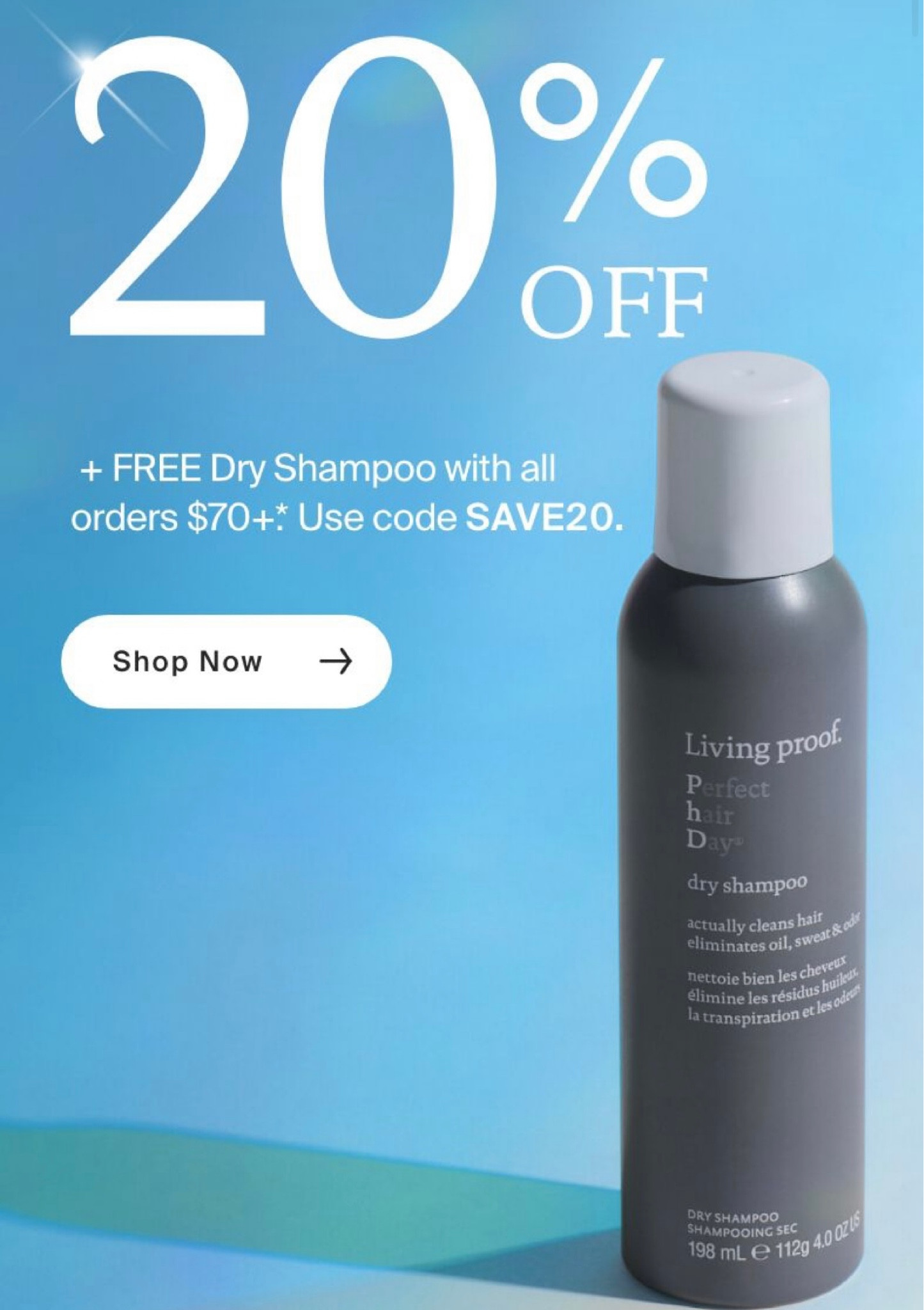 living proof black friday sale! 20% off site wide with code SAVE20 + free dry shampoo when you spend $70+!!


#LTKstyletip #LTKbeauty #LTKfamily
