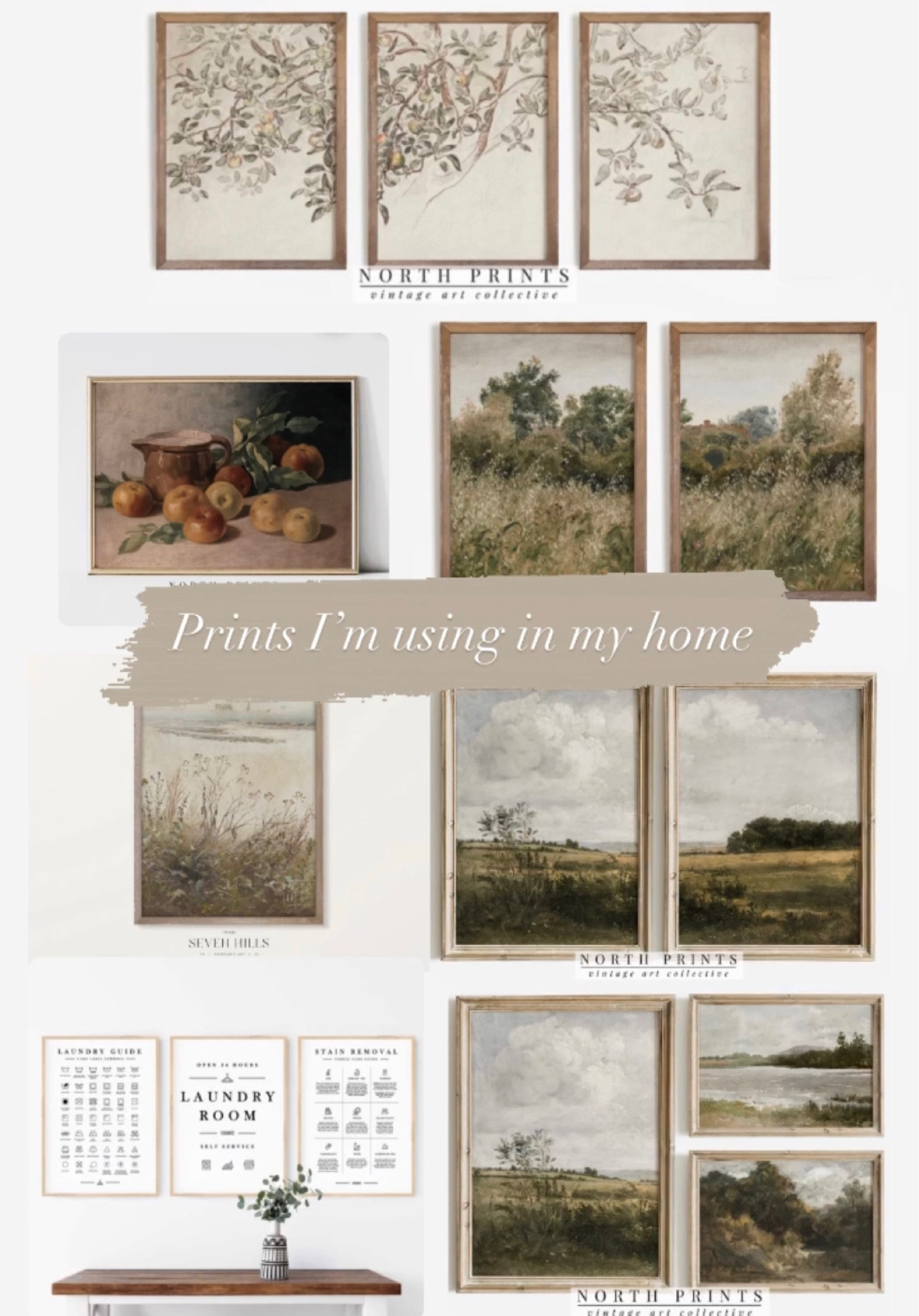 Prints I’m currently using in my home for spring!

#LTKhome