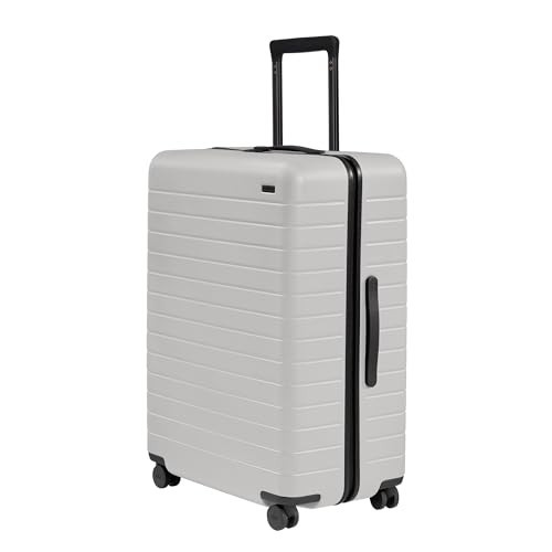 Away Large Checked Luggage, 29 Inch Hardside Suitcase with Spinner Wheels, Lightweight & Durable, TSA Lock, Cloud Gray | Amazon (US)