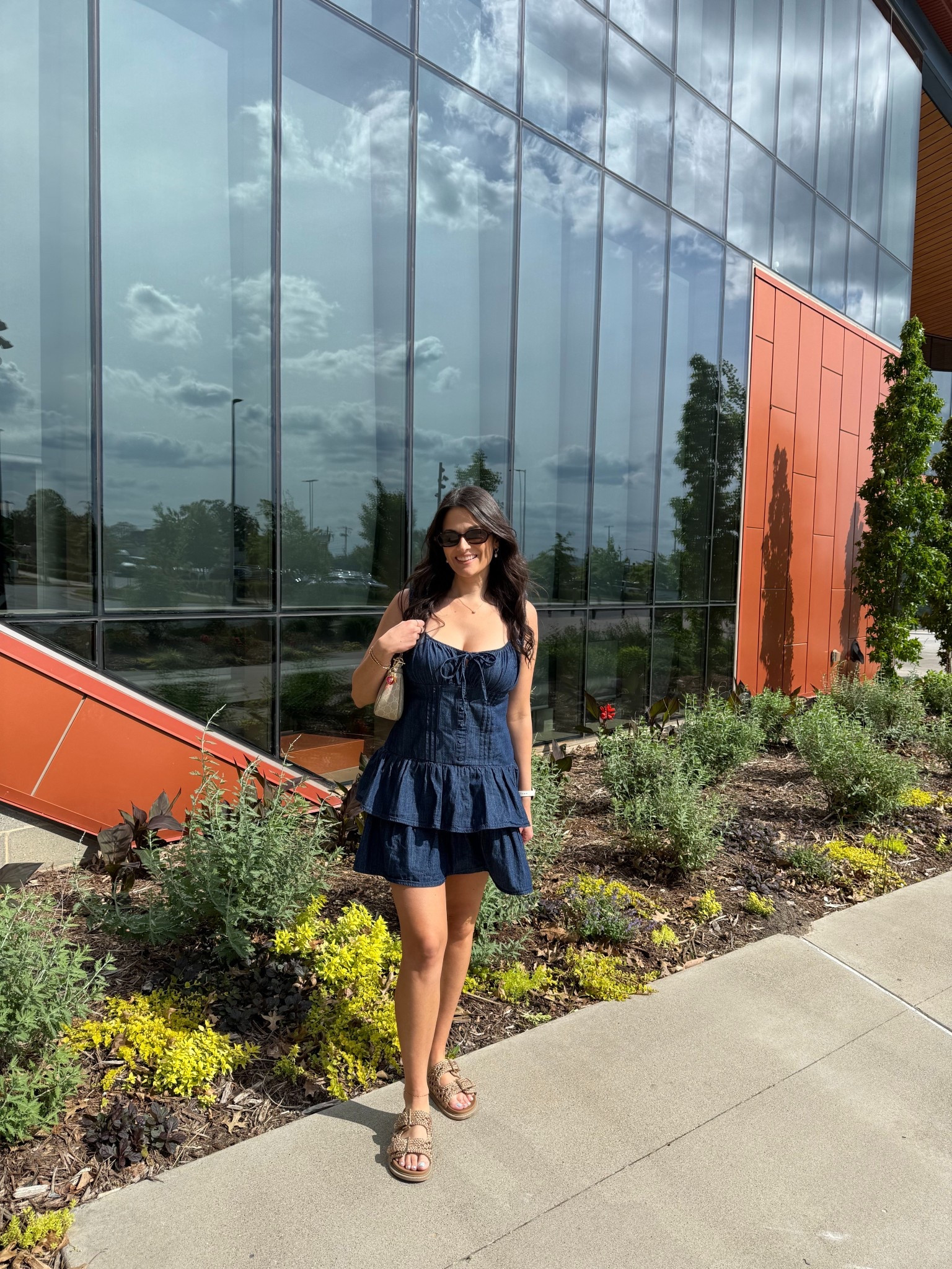 spring blues 🦋💙🐟
Loving this denim dress and all the details, so cute and comfortable too. The perfect spring and summer dress. Would be so cute with a pair of cowgirl boots too for a concert

Concert outfit, spring style, summer dress 2026, denim dress, ootd, denim, dress, mini dress, sandals, sunglasses, everyday outfit, casual chic style, affordable fashion 

#LTKootd #LTKU #LTKSaleAlert